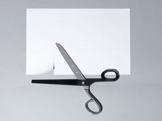 Wallpaper scissors
