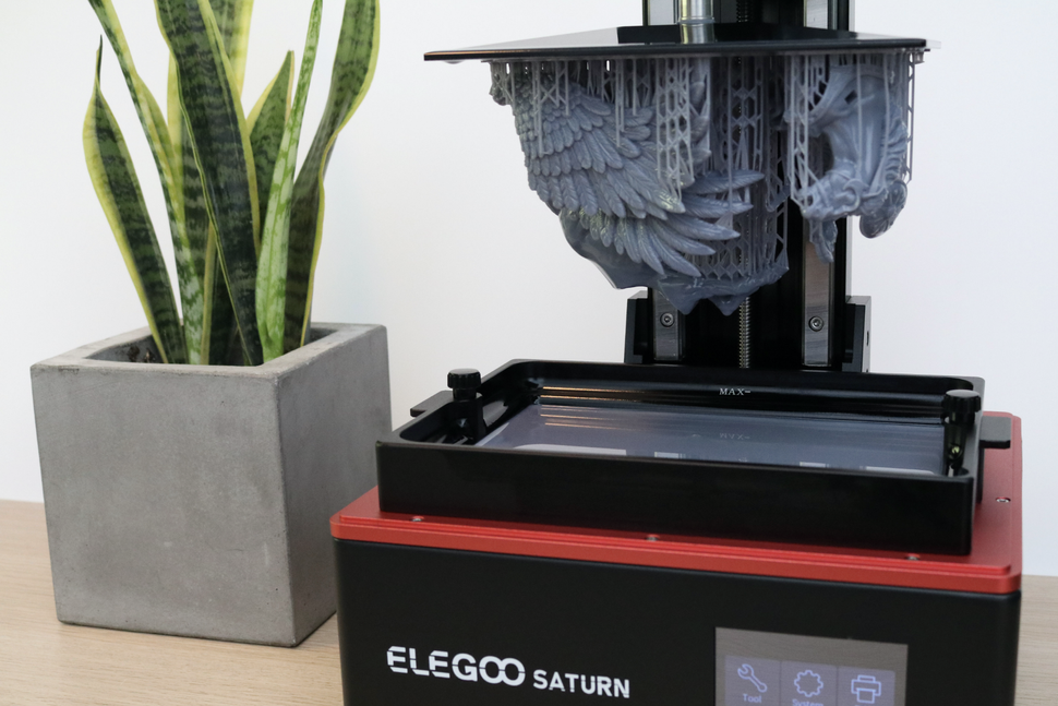 Elegoo Saturn 3d Printer Review Large Volume High Quality Great Value Toms Hardware 3276