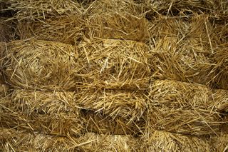 straw bales