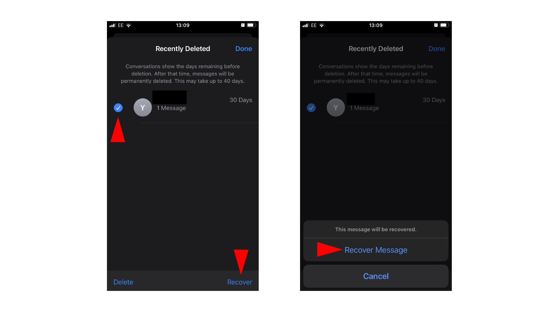 Ios 16 Récupérer Les Messages Supprimés Sur Iphone