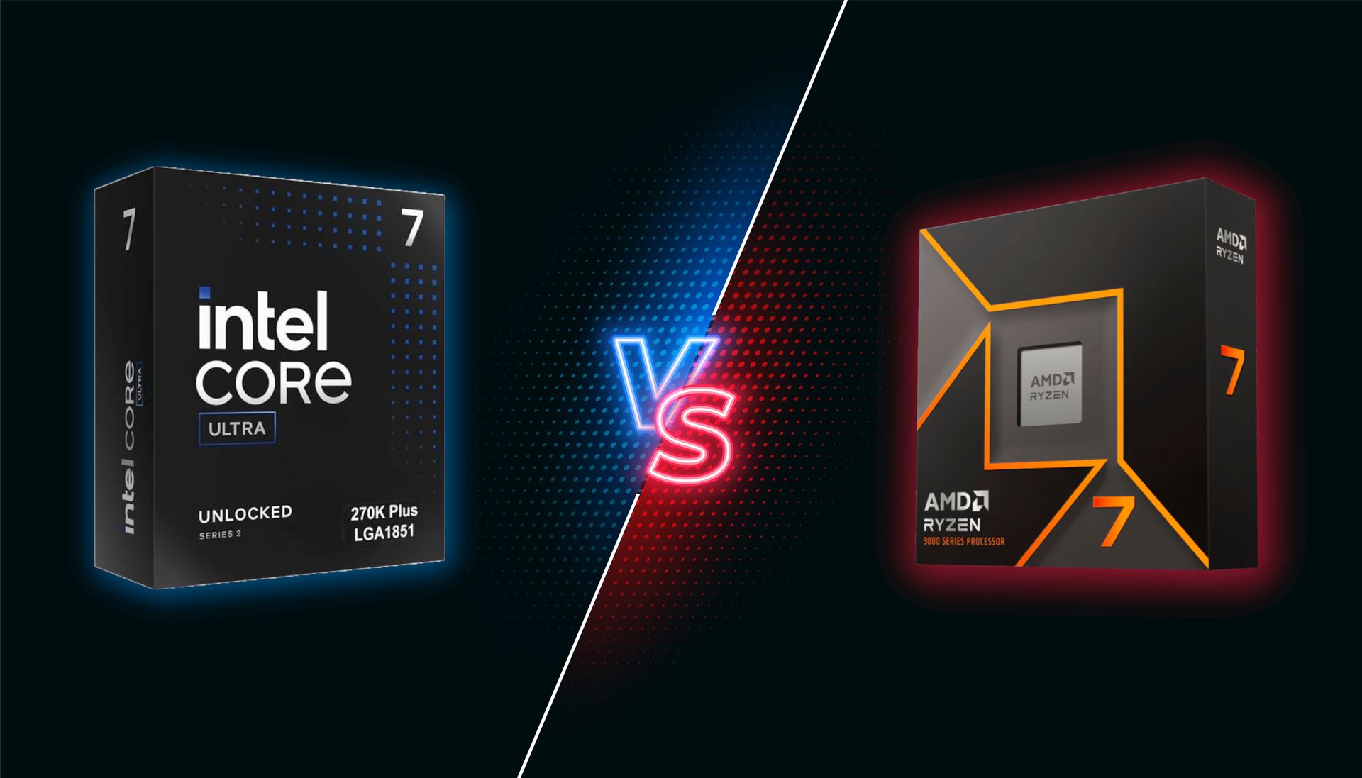 Intel Core Ultra 7 270K Plus vs Ryzen 7 9700X faceoff — a new midrange CPU champ emerges