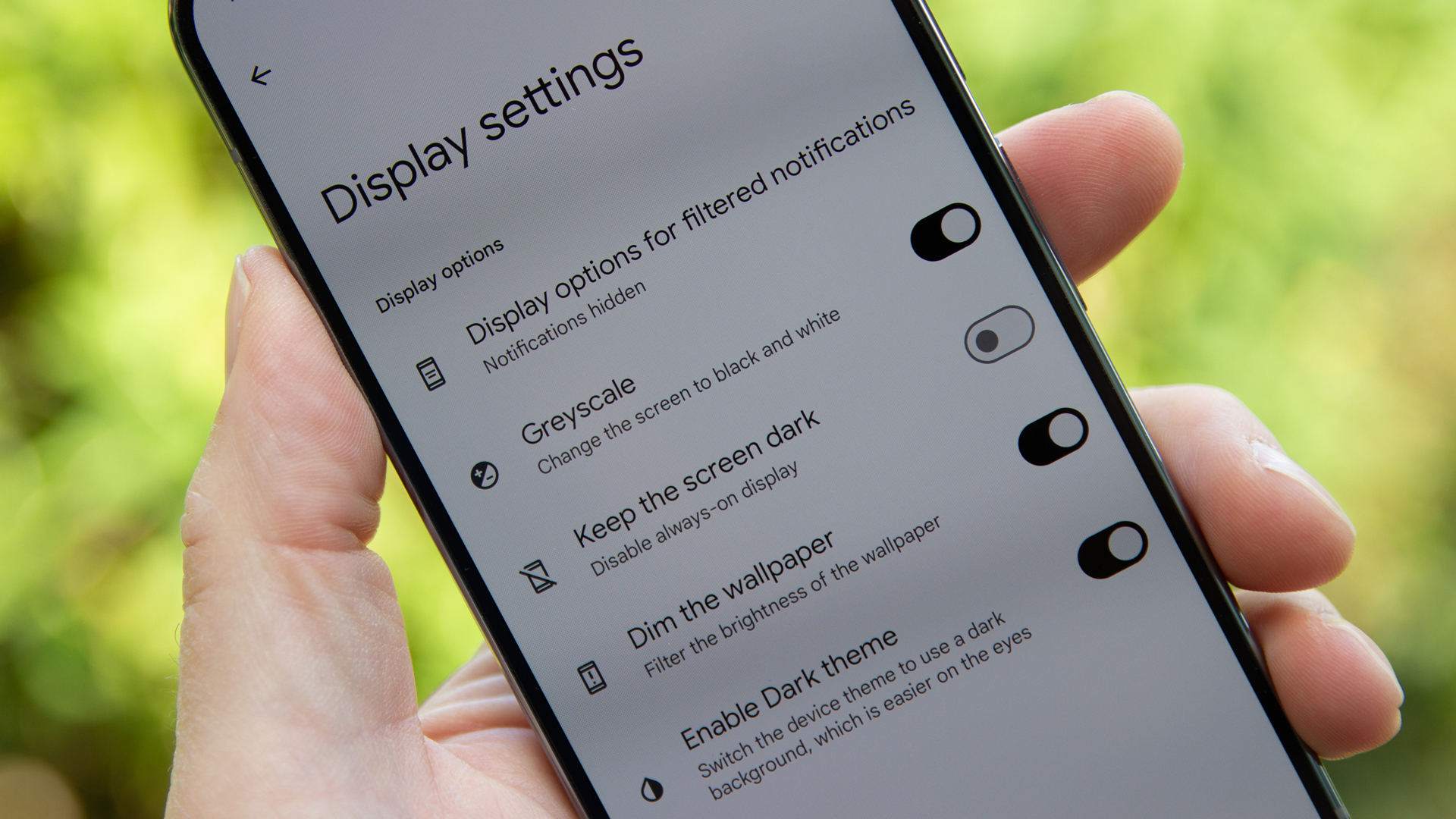 Android greyscale