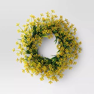 Yellow Seeded Mini Wreath