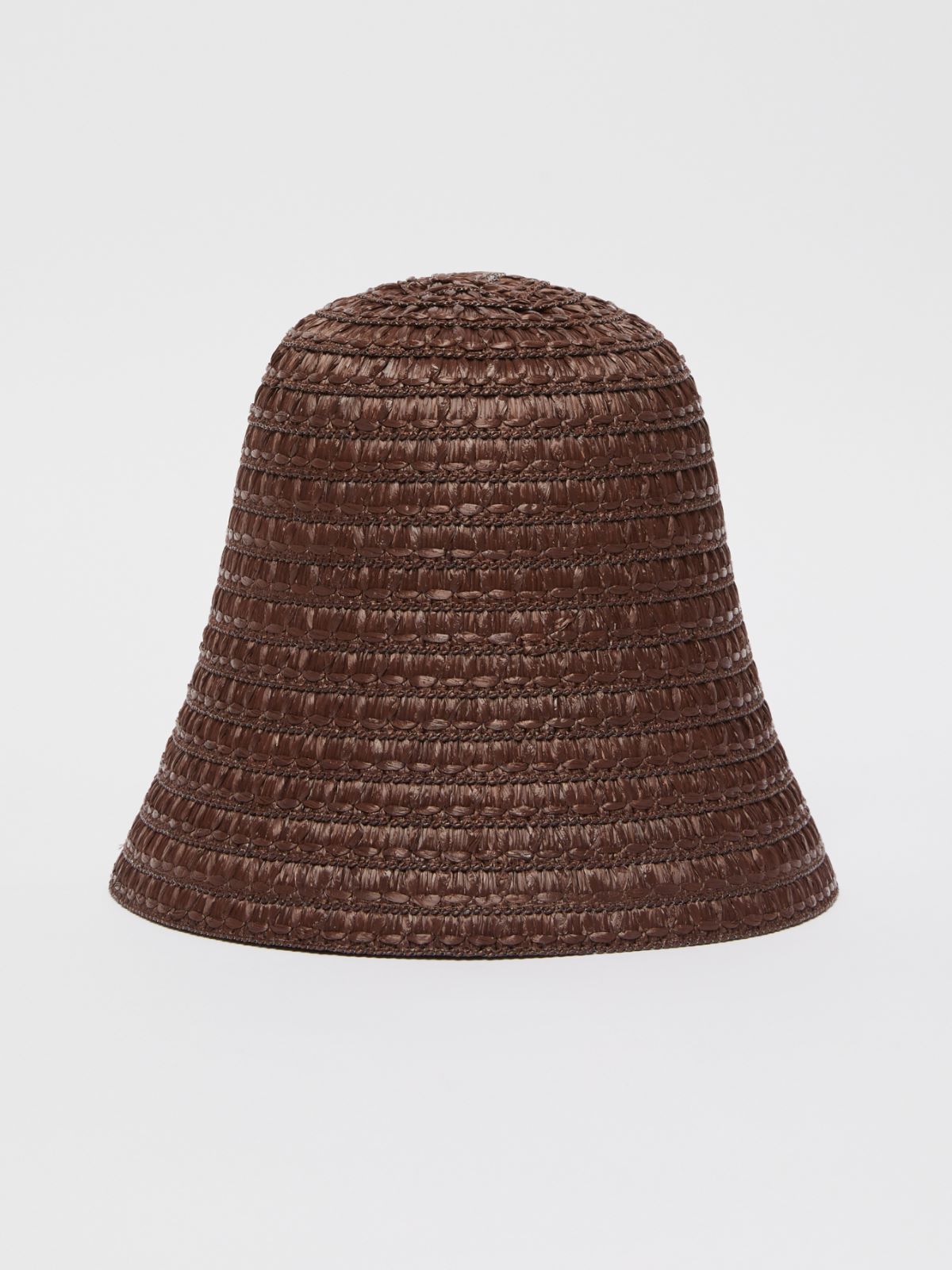 Raffia-Look Cloche Hat - Wainer