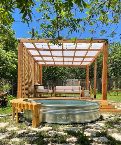 Above ground pool landscaping ideas: 9 beautiful looks | Gardeningetc