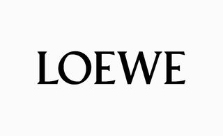 New Loewe rebranding font