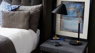 Amazon Echo in a hotel room