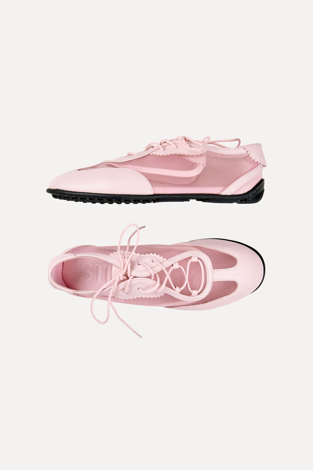 Ballet Mesh Sneaker - Light Pink