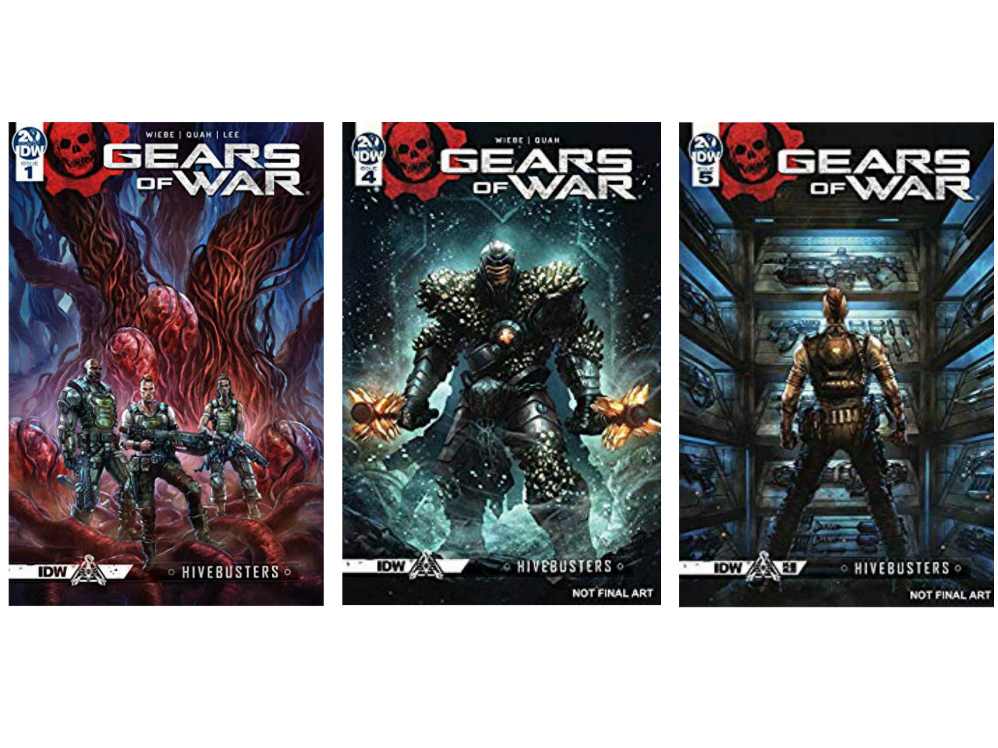 Learn the story of Gears 5's new Escape mode with the Hivebusters comic  books