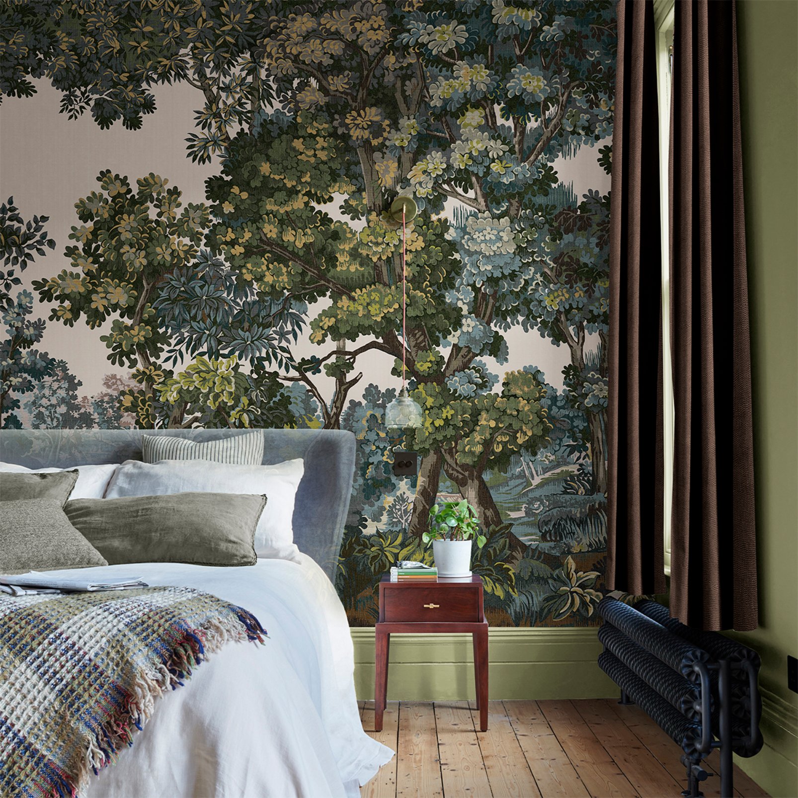Bodenham Heritage Green Bespoke Mural