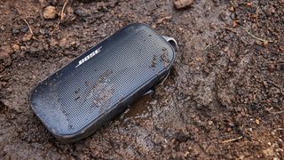 Bose SoundLink Flex in mud