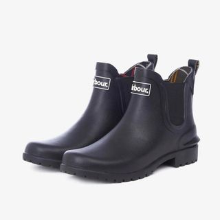 Barbour wellington boots