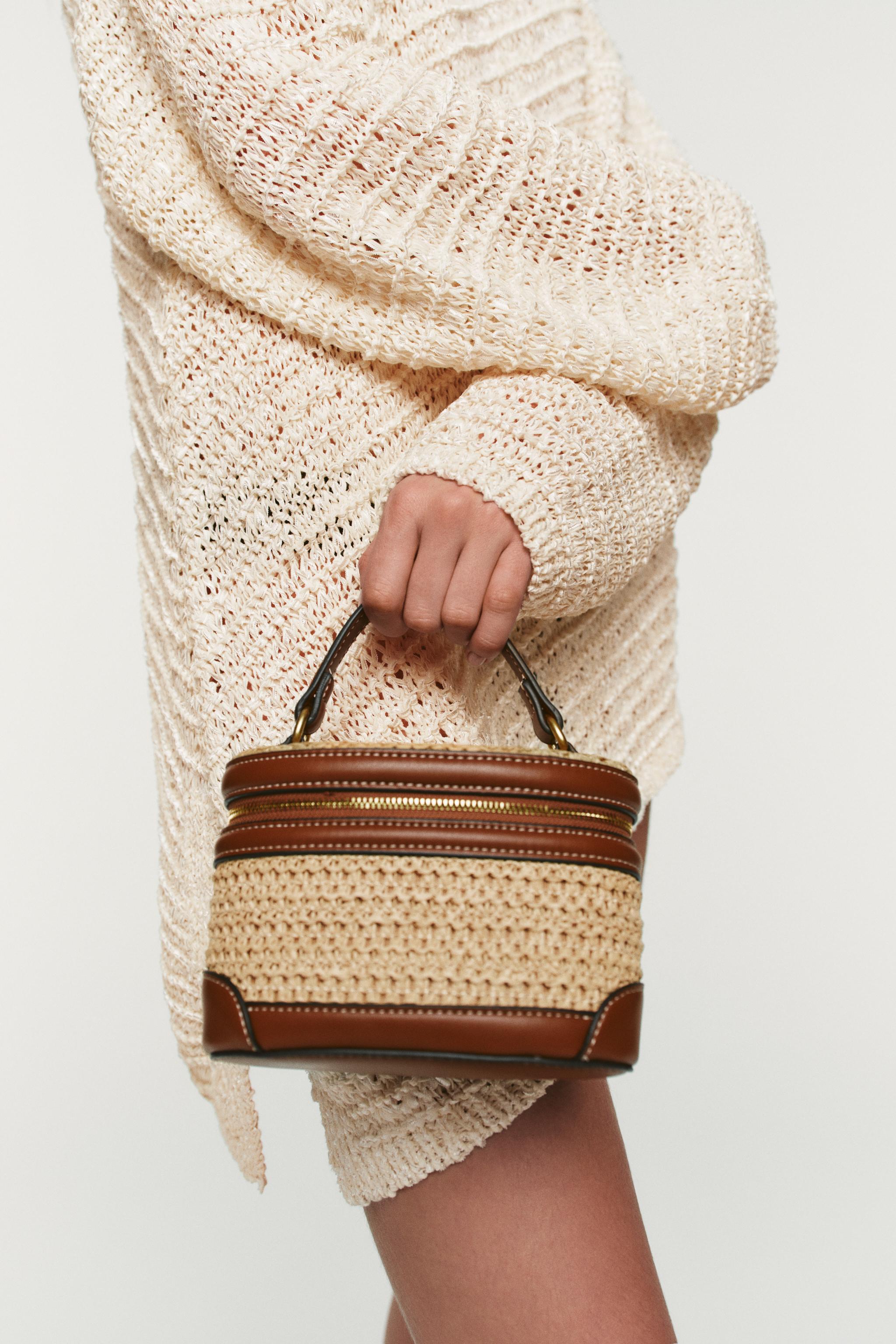 Woven Vanity Bag
