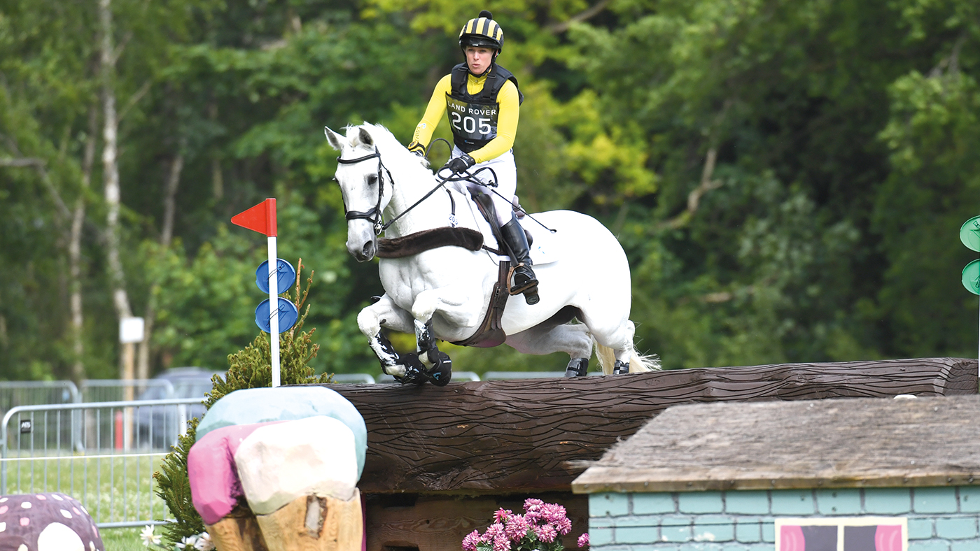 Franky Reid-Warrilow riding Dolley Phantom at Bramham