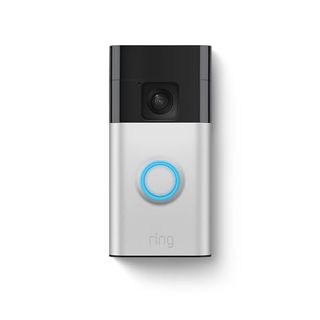 All-New Ring Battery Doorbell, Head-To-Toe Video, Live View With Two-Way Talk, and Motion Detection & Alerts (2024 Release), Satin Nickel