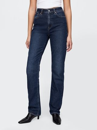 Curvy High Rise &apos;90s Straight Jeans