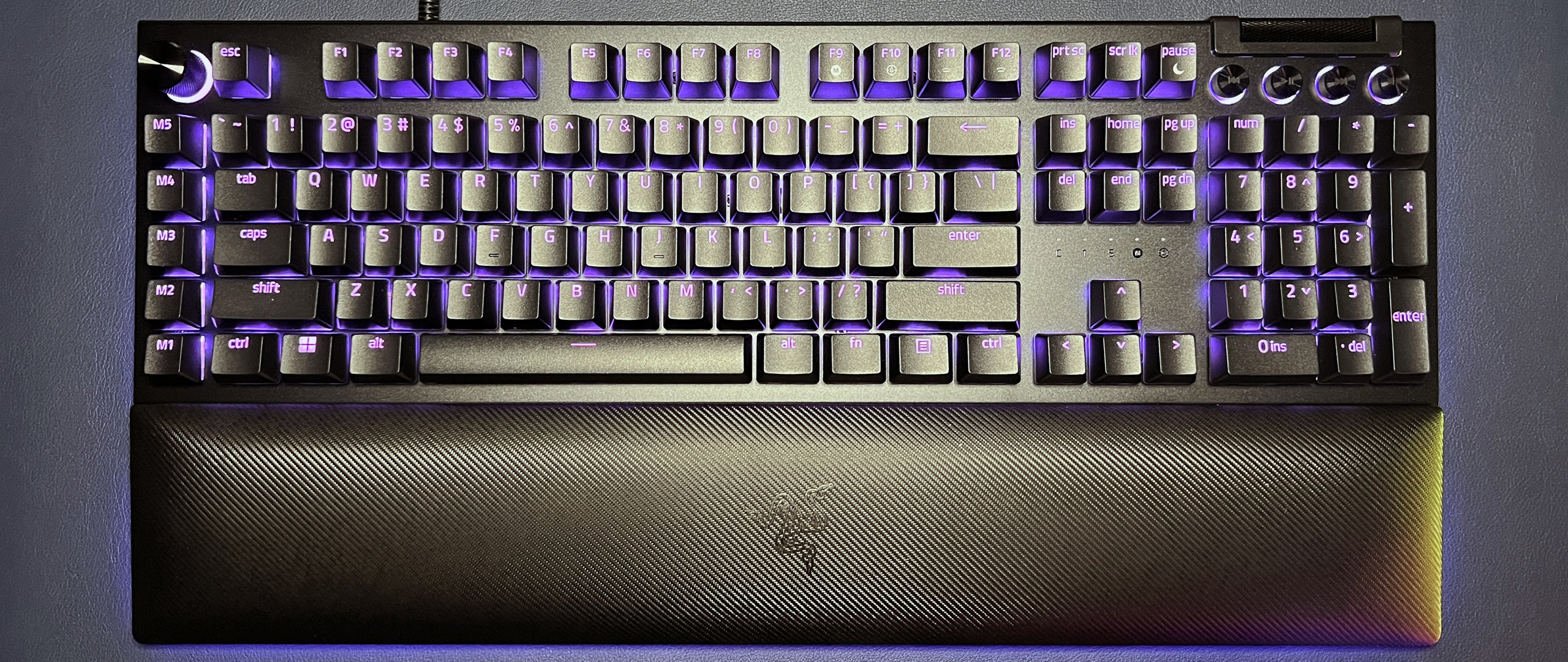 Razer Blackwidow Elite, TEST