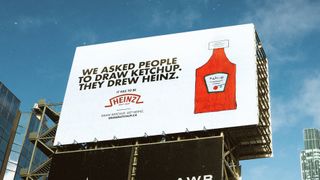 Heinz ketchup drawing campaign