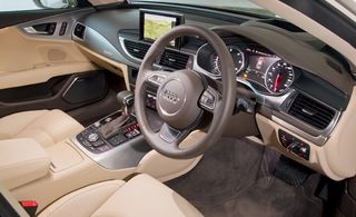 Audi A7 with innovative touch-sensitive pad