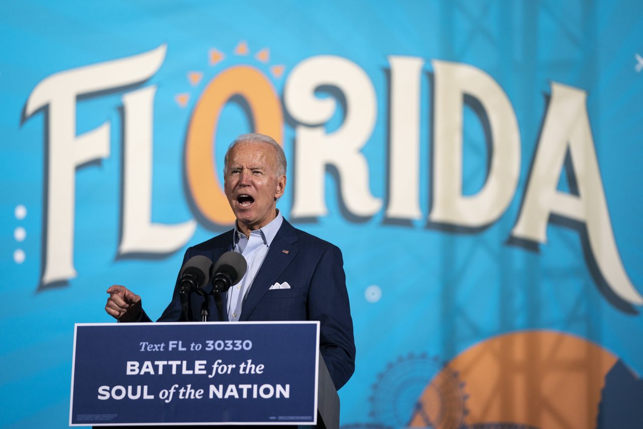 Biden in Florida.