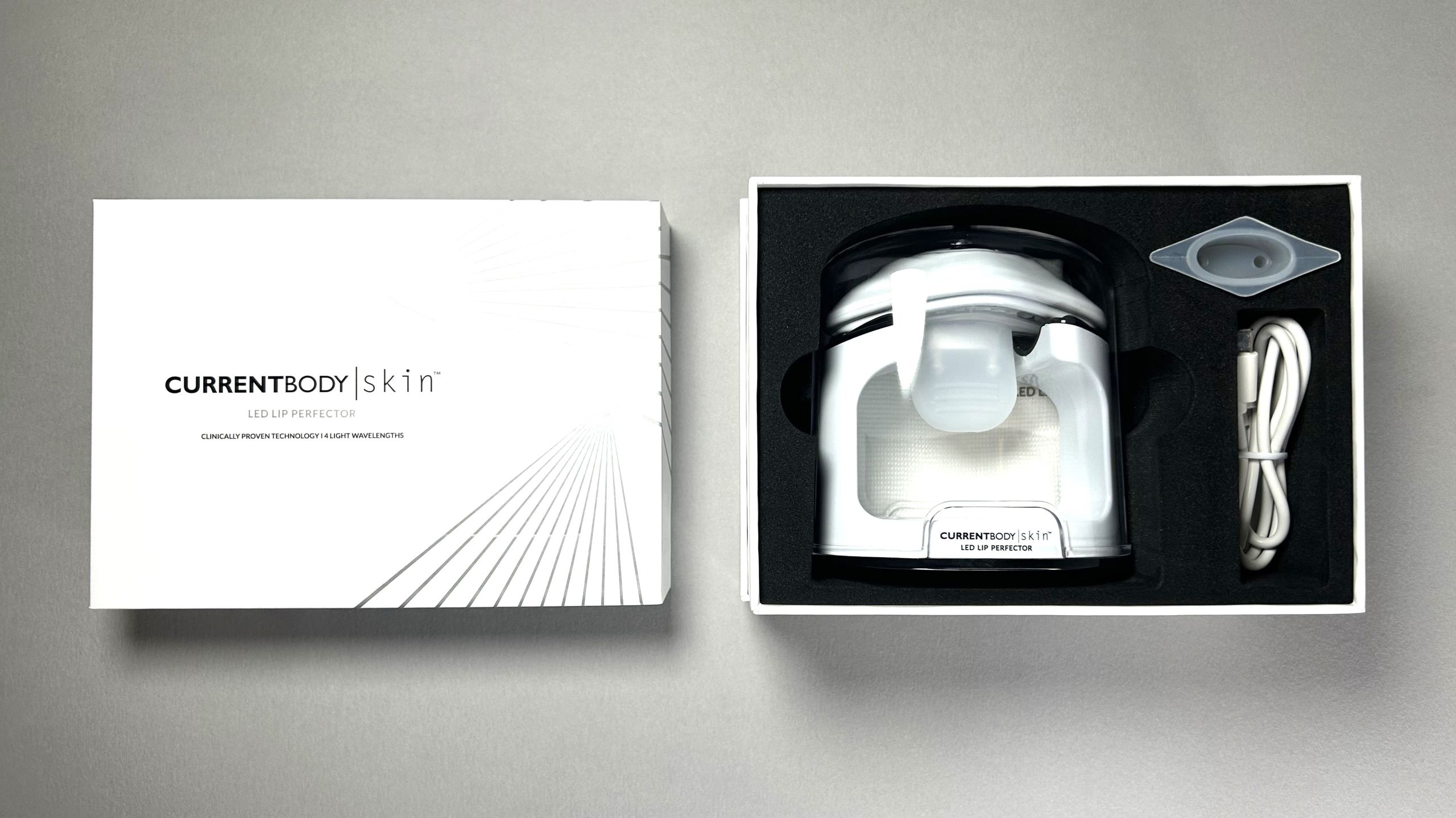 ボディ・フェイスケア CURRENTBODY LED LIP PERFECTOR Red Light Therapy for Lips | LED Lip Device | CurrentBody USA