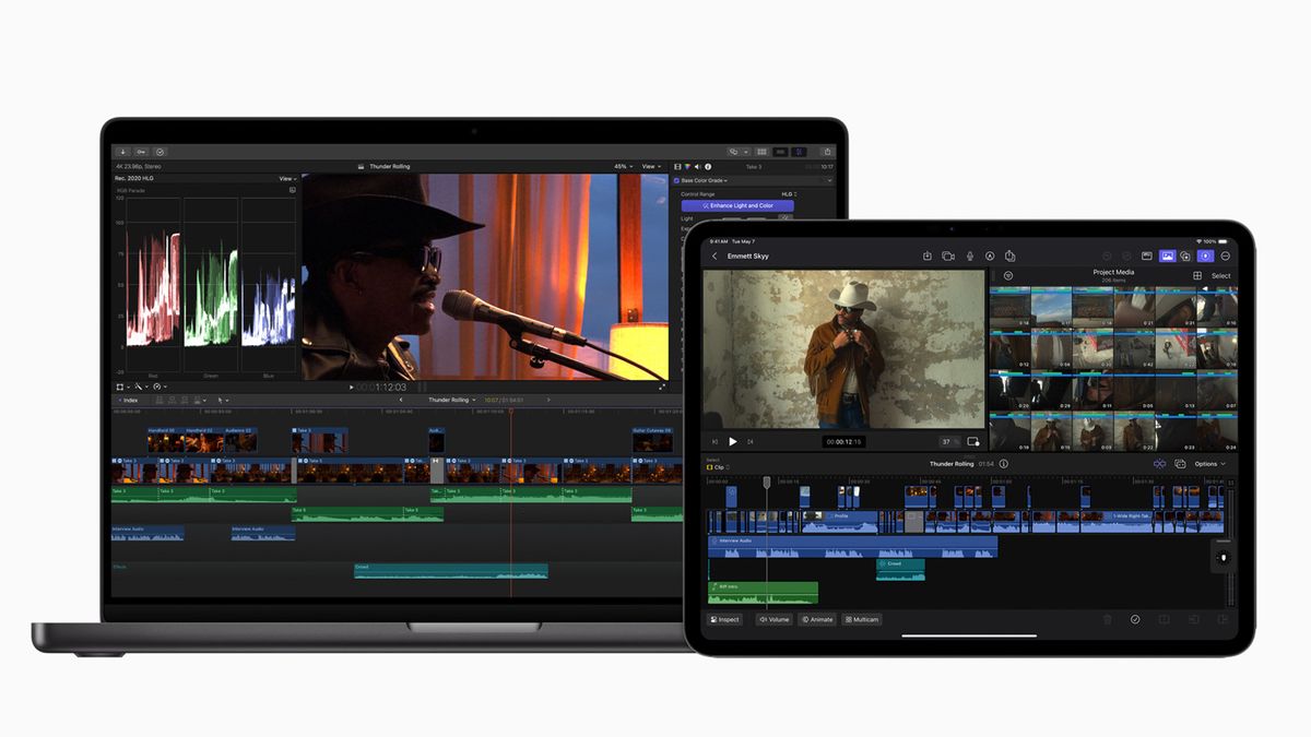 Apple's new Final Cut Pro apps turn the iPad into an impressive live ...