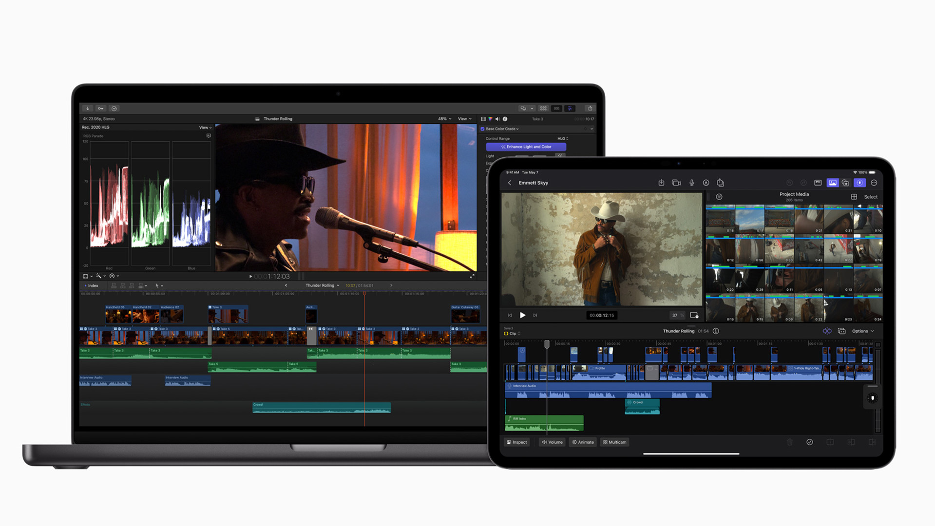 Новые приложения Final Cut Pro от Apple превращают iPad во впечатляющую  многокамерную студию в прямом эфире