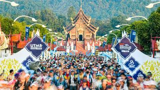 The starting line at UTMB Chiang Mai 2023