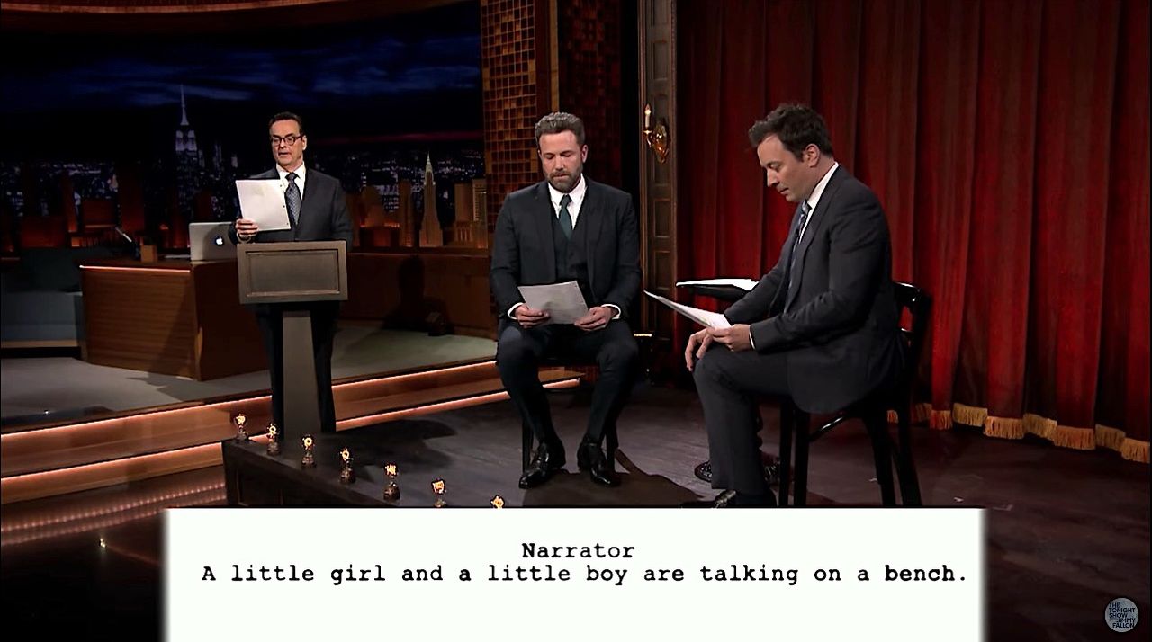 Ben Affleck and Jimmy Fallon act out The Accountant