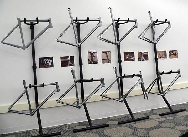 The new Trek Madone underwent several design iterations before a final version was chosen.
