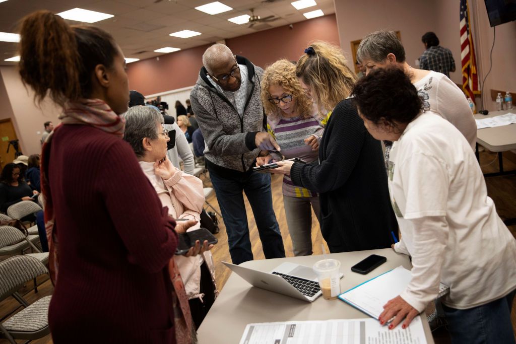 Nevada voting. 