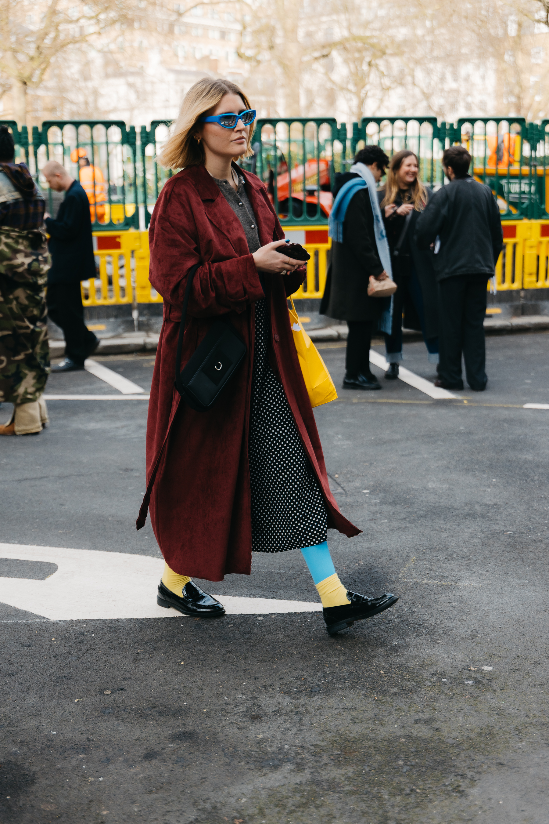 London Fashion Week street style F/W 25