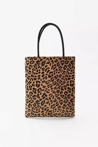 Animal Print Leather Bag