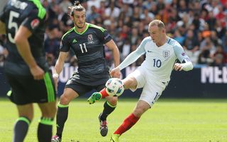 England Wales 2016 Euros Rooney Bale