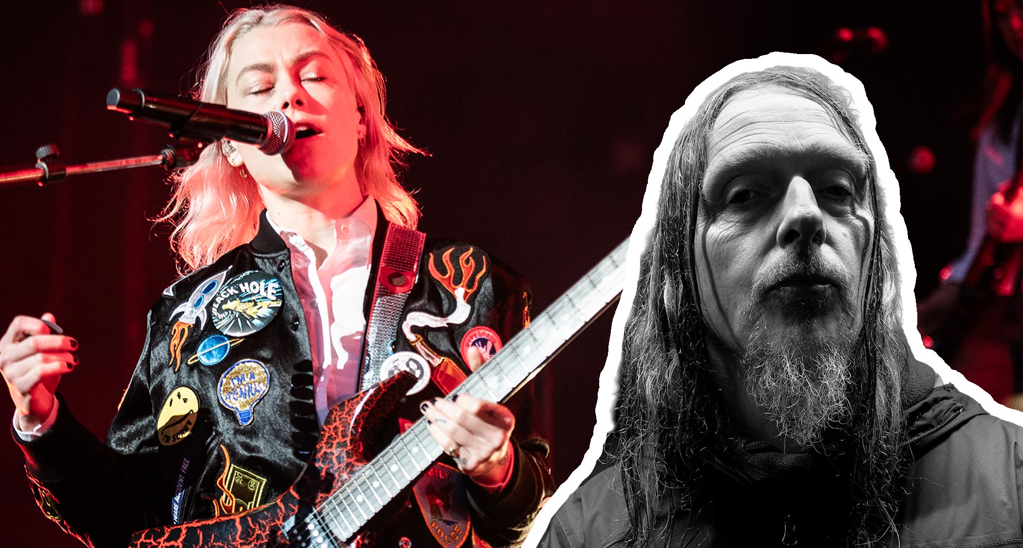 Phoebe Bridgers and Justin Broadrick
