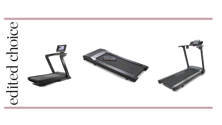 Best treadmills: Image of three treadmills on white background