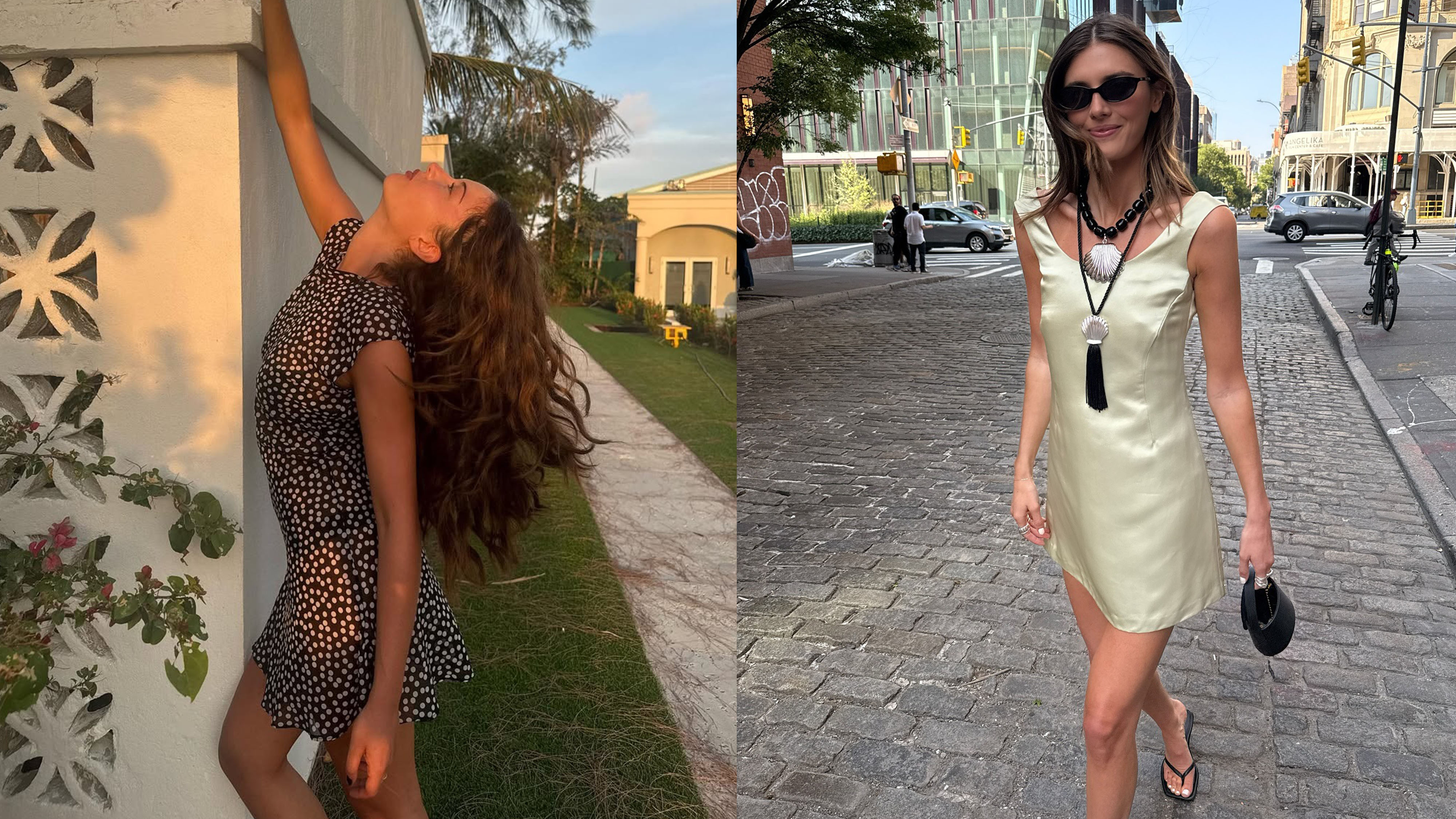 women in mini dresses