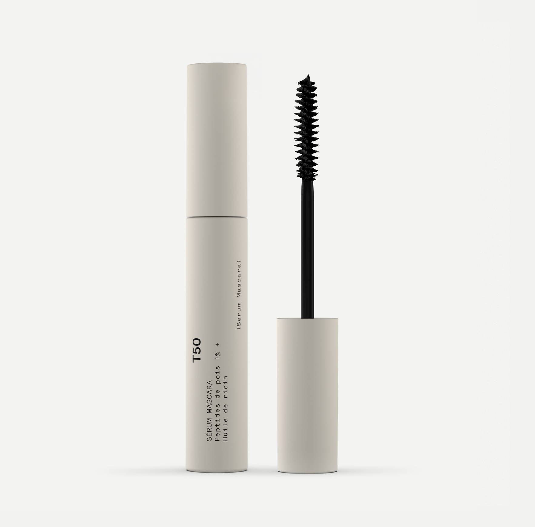 Serum Mascara &amp;mdash; 1% Pea Peptides + Castor Oil