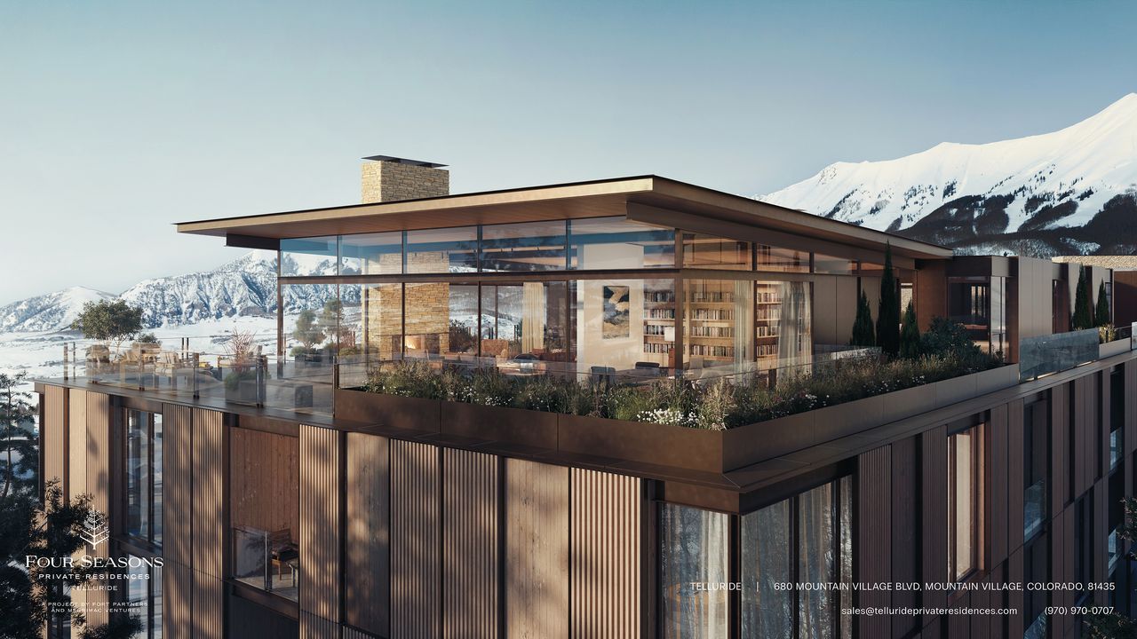 Renderings of a Four Seasons project in Telluride, Colorado.