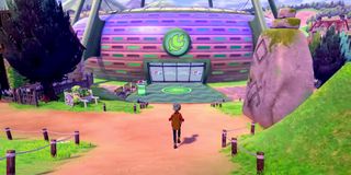 Pokemon Sword and Shield screenshot gym