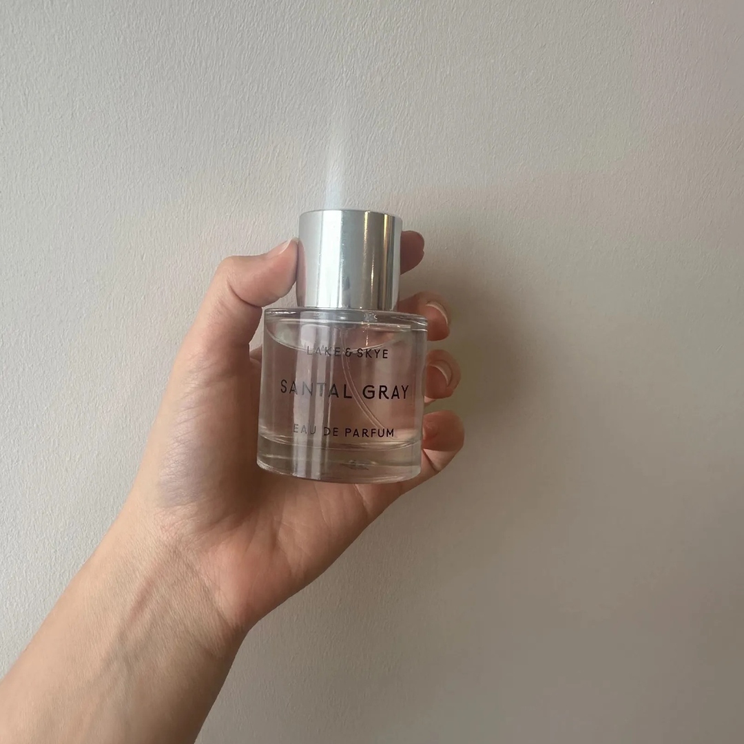 Senior beauty editor Jamie Schneider tests Lake &amp;amp; Skye&#039;s Santal Gray Eau de Parfum.