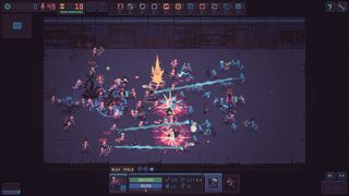 Une image tirée du jeu des autobattler tactics roguelike Despot