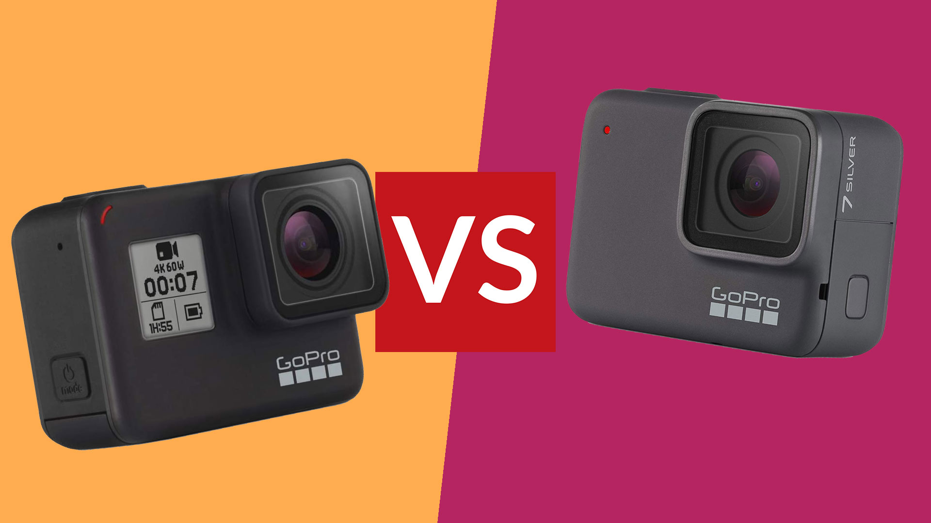 GoPro HERO 7 Black vs GoPro HERO 7 Silver: which budget action cam is