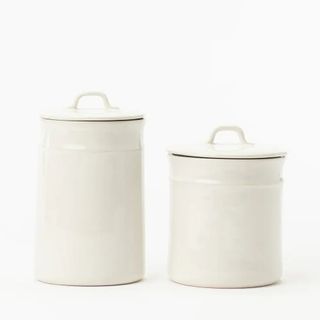 Handled Ceramic Canister