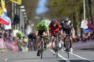 After spending the day in the breakaway, Alex Howes was Cannondale's best finisher in 32nd