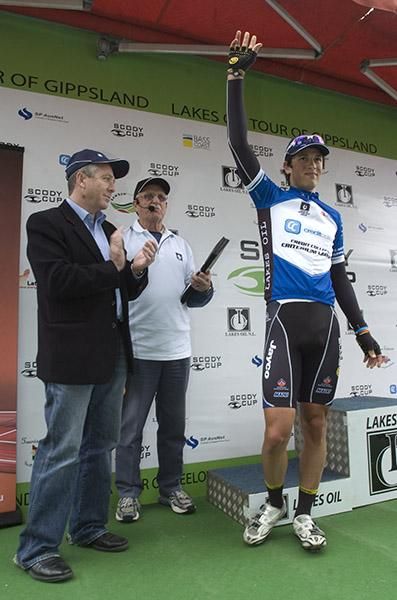 Alex Carver (Team Jayco Skins) is the Credit Collect Criterium Championship leader after four stages.