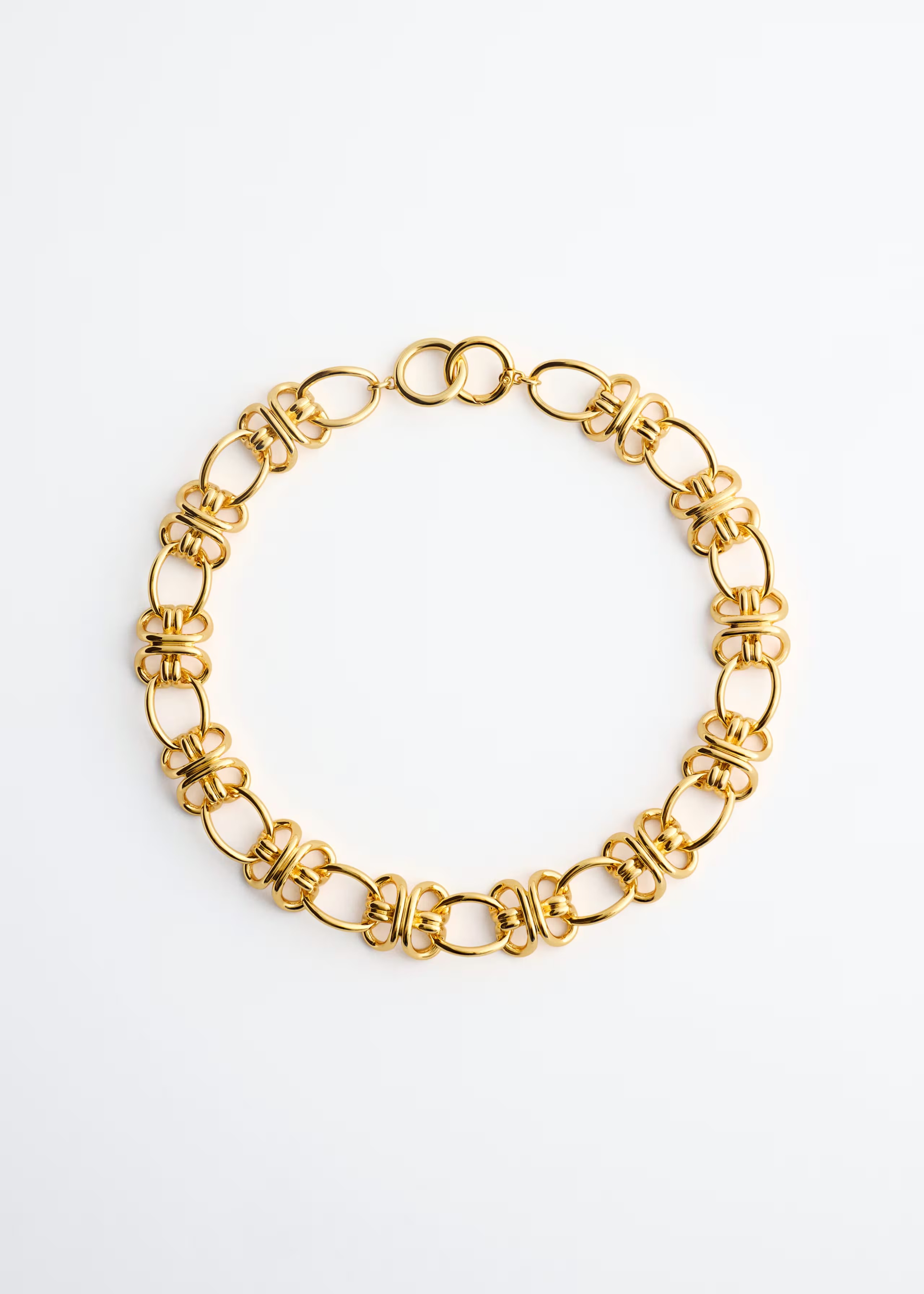 &amp;amp; Other Stories, Interlocking Chain Link Necklace