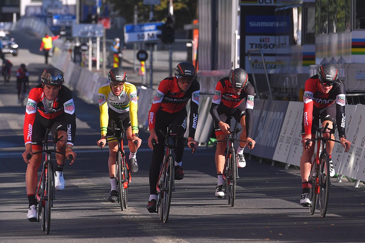 BMC recon the Bergen team time trial parcours