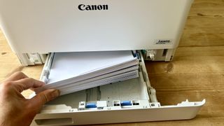Canon Color imageCLASS MF753Cdw during our review
