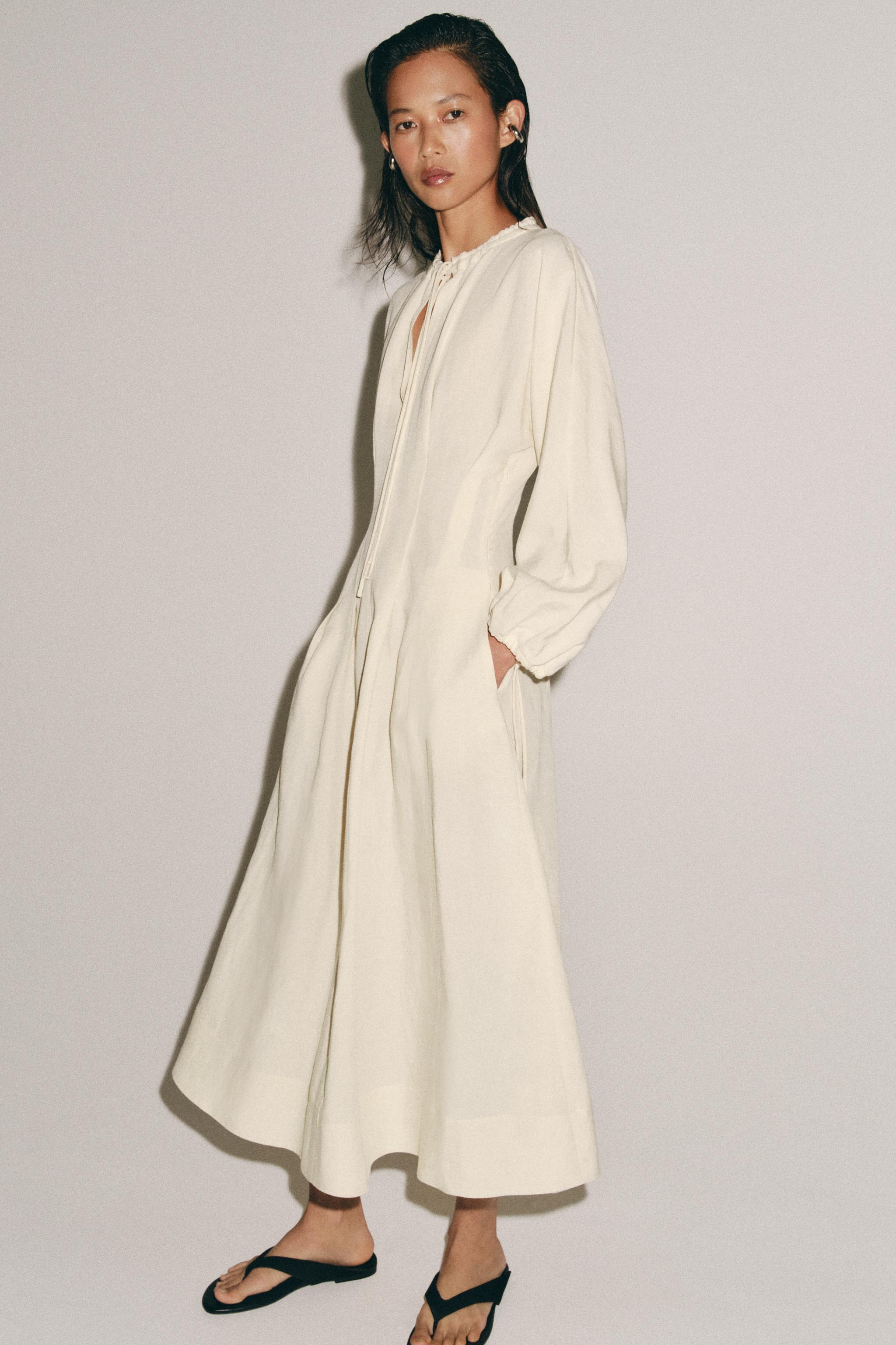 Zw Collection Fitted Waist Dress